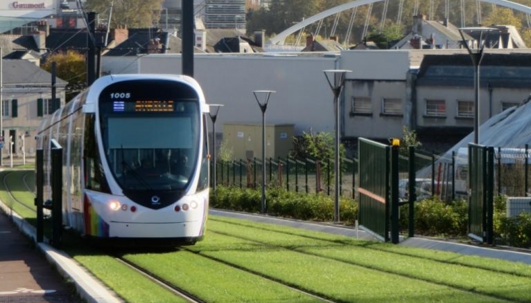 Le tramway d'Angers