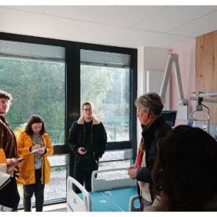 Le projet du nouveau CHU de Rennes a permis aux étudiants de l'Esdac de se retrouver en situation professionnelle.