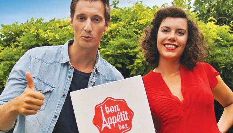 Zoé Capdevila et Bertrand Corp ont créé Bon Appétit Box, pour livrer de la gastronomie française à domicile, à San Francisco.