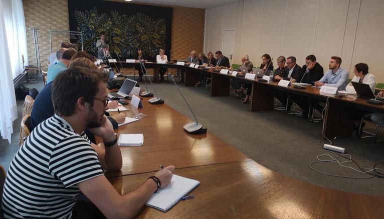 La commission d'accès à l'enseignement supérieur de l'académie de Lille ouvre sa deuxième réunion de travail, mardi 5 mai 2018.