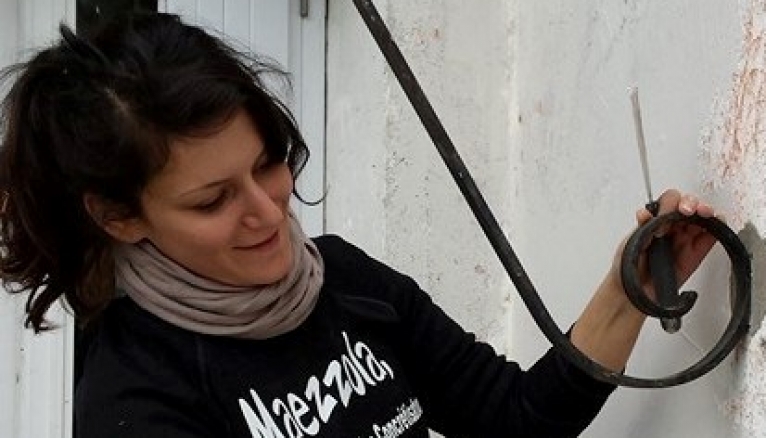 Maud Mazzola Rossi, 28 ans, a lancé en 2016 sa petite entreprise de peinture et décoration d'intérieur