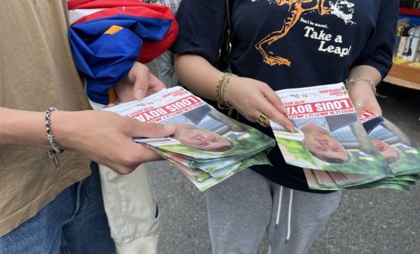 Dorian et Lys-Aura ont décidé de s'engager aux côtés du députés LFI sortant Louis Boyard.