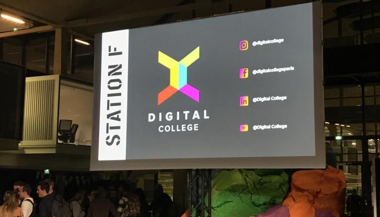 Presque 500 étudiants pour cette grande soirée de rentrée de Digital College. Et pourquoi pas 1.000 l'année prochaine ?