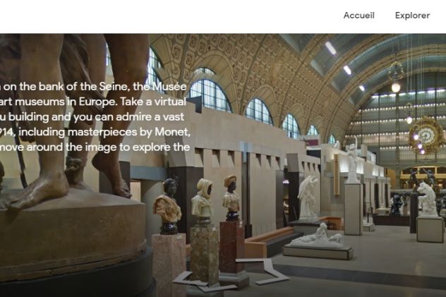 De très nombreux musées, comme celui d'Orsay à Paris, ont choisi de rendre accessibles en ligne la totalité ou une partie de leurs ressources.