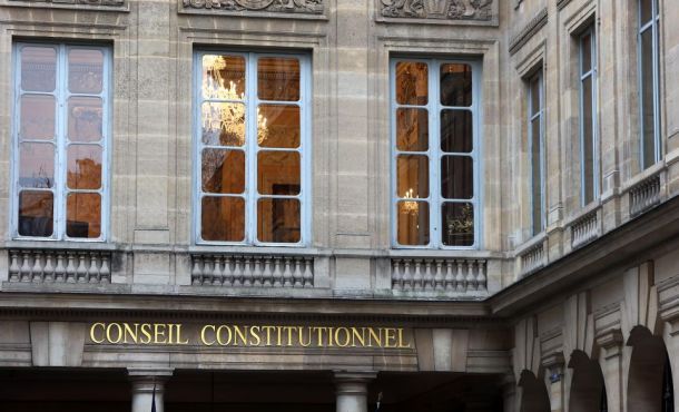 Le siège du Conseil constitutionnel à Paris.