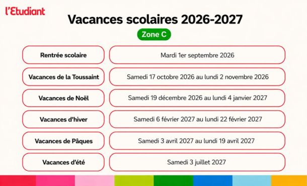 Vacances Scolaires 2026 2027 Et Jours F ri s Le Calendrier Complet 
