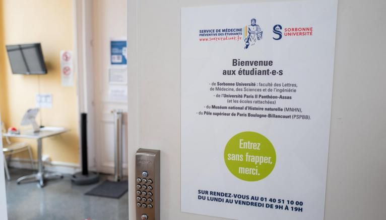 Le service de santé universitaire SUMPPS de Sorbonne Université.