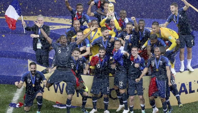 L'équipe de France, championne du monde de football 2018, est bien partie pour créer des vocations...
