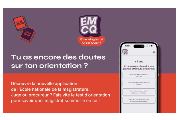 Avec l’ENM, les métiers de la magistrature n’auront plus aucun secret pour vous !