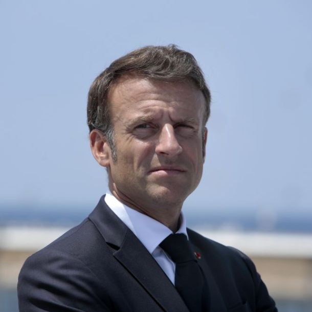Le président de la République, Emmanuel Macron, à Marseille, le 28 juin 2023.