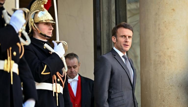 Le president de la République, Emmanuel Macron.