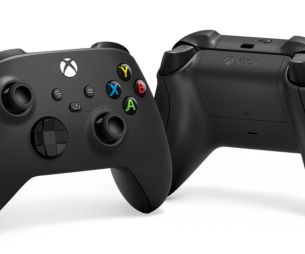 Zoom sur la Manette sans-fil Xbox Series X/S Carbon Black