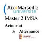 Logo Master IMSA : Ingénierie Mathématique et Statistiques Actuarielles