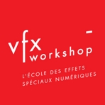 Logo VFX-Workshop, l’école des effets spéciaux numériques