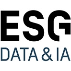 Logo ESG Data & IA-Ecole de commerce