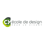 Logo CY école de design – de la matière à la décision