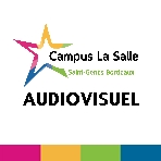 Logo CAMPUS LA SALLE BORDEAUX – BTS et MANCAV AUDIOVISUEL