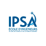 Logo IPSA – Ecole d’ingénieurs de l’Air, de l’Espace et de la Mobilité durable