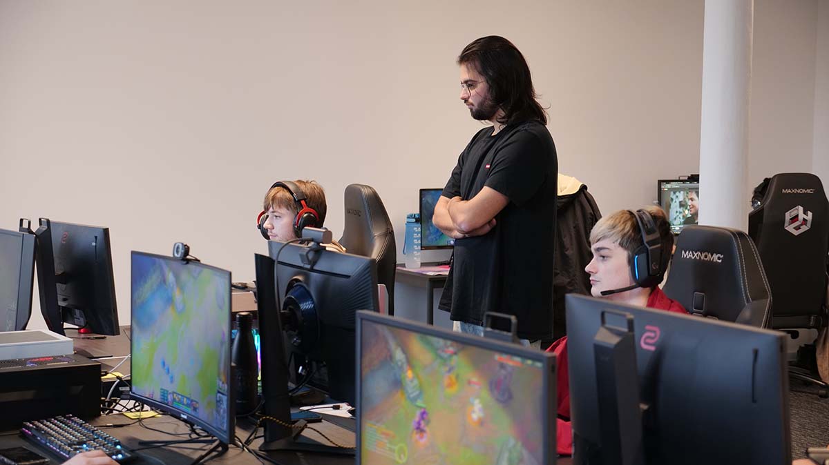 Coaching sur League of Legends d'un étudiant PHG Academy				