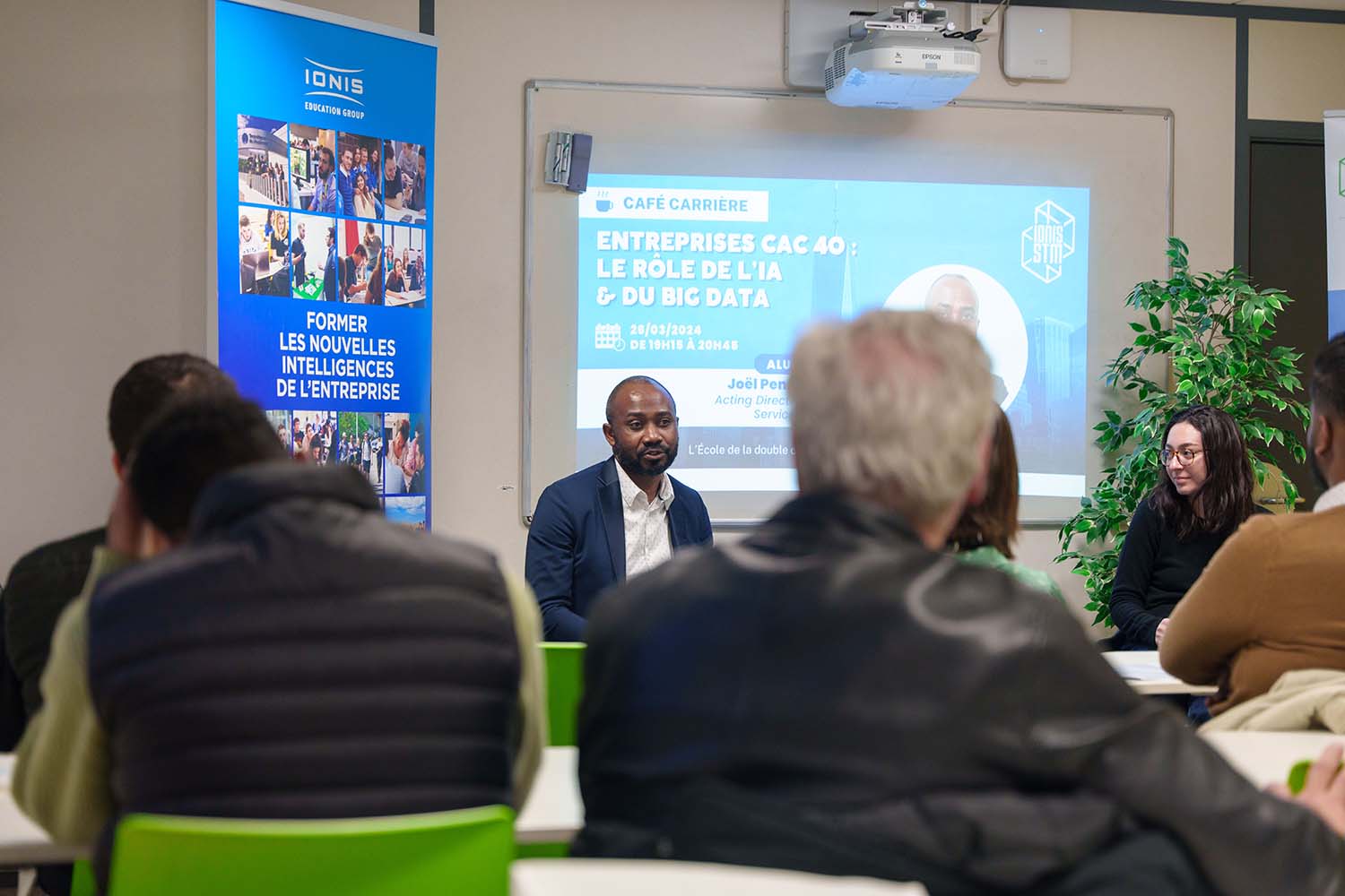 Conférence avec des Alumni Ionis-STM